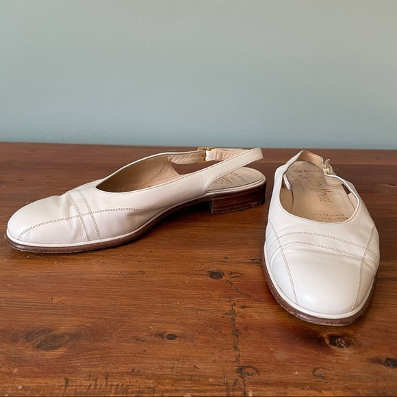 Gravati per Neiman Marcus leather slingback shoe - Picture 4 of 10